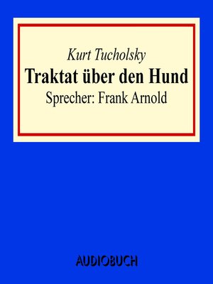 cover image of Traktat über den Hund